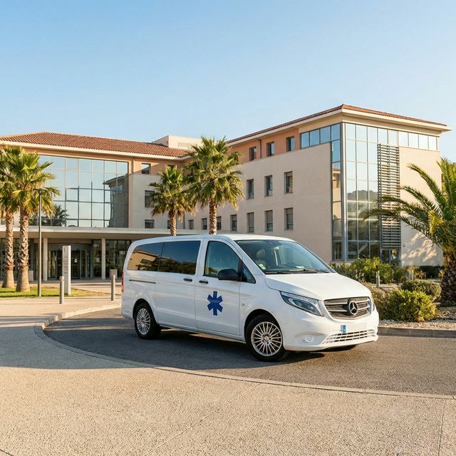Véhicule Central Taxi - Transport médicalisé conventionné à Marseille